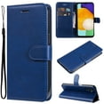 thumbnail image 1 of for Samsung Galaxy A25 5G Wallet Case, with Credit Card Holder and Wrist Strap, RFID Blocking PU Leather Flip Magnetic Cell Phone Cover Case for Samsung Galaxy A25 5G, Blue, 1 of 6