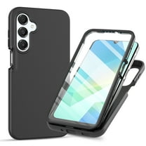 for Samsung Galaxy A26 5G Back Case, Luxury PC TPU Shockproof Drop Protective Hybrid Anti-Scratch Lightweight Non-Slip 2 In 1 Phone Case Cover for Samsung Galaxy A26 5G, No Screen Protector, Black