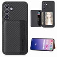 thumbnail image 1 of for Samsung Galaxy A26 5G Case with Card Holder for Woman Man,PU Leather Back Folio Wallet Case,RFID Blocking Kickstand Shockproof Magnetic Protective Cover for Samsung Galaxy A26 5G,Black, 1 of 8