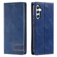 thumbnail image 1 of for Samsung Galaxy A26 5G Case Classic Design, Premium PU Retro Leather Wallet Case RFID Blocking Card Holder, Built-in Magnetic Flip Folio Kickstand Soft Inner Case for Samsung Galaxy A26 5G,Blue, 1 of 10