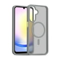 thumbnail image 1 of for Samsung Galaxy A26 5G Case: Magnetic Translucent Matte Shockproof Slim Compatible with MagSafe - Military Grade Drop Proof Hard Back Anti-Fingerprint Protective Cell Phone Cover,Gray, 1 of 5