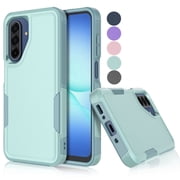 For Samsung Galaxy A26 5G Case, Shockproof Heavy Duty Rugged Cell Phone Case for Samsung Galaxy A26 5G, Tekcoo Military Grade Protection Dual Layer Sturdy Cover Slim Bumper - Mint