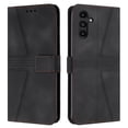 thumbnail image 1 of for Samsung Galaxy A26 5G Wallet Flip Case with 2 Lanyard, Vintage Premium PU Leather Card Slots Kickstand Magnetic 360 Protection Case Cover for Samsung Galaxy A26 5G Men Women, Black, 1 of 9