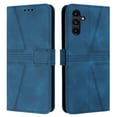 thumbnail image 1 of for Samsung Galaxy A26 5G Wallet Flip Case with 2 Lanyard, Vintage Premium PU Leather Card Slots Kickstand Magnetic 360 Protection Case Cover for Samsung Galaxy A26 5G Men Women, Blue, 1 of 9