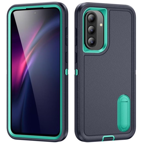 For Samsung Galaxy A27 5G Case, With Built in Kickstand, Shockproof/Dustproof/Drop Proof Heavy Duty Military-Grade Rugged Protective Cover,Green,For Galaxy A27 5G