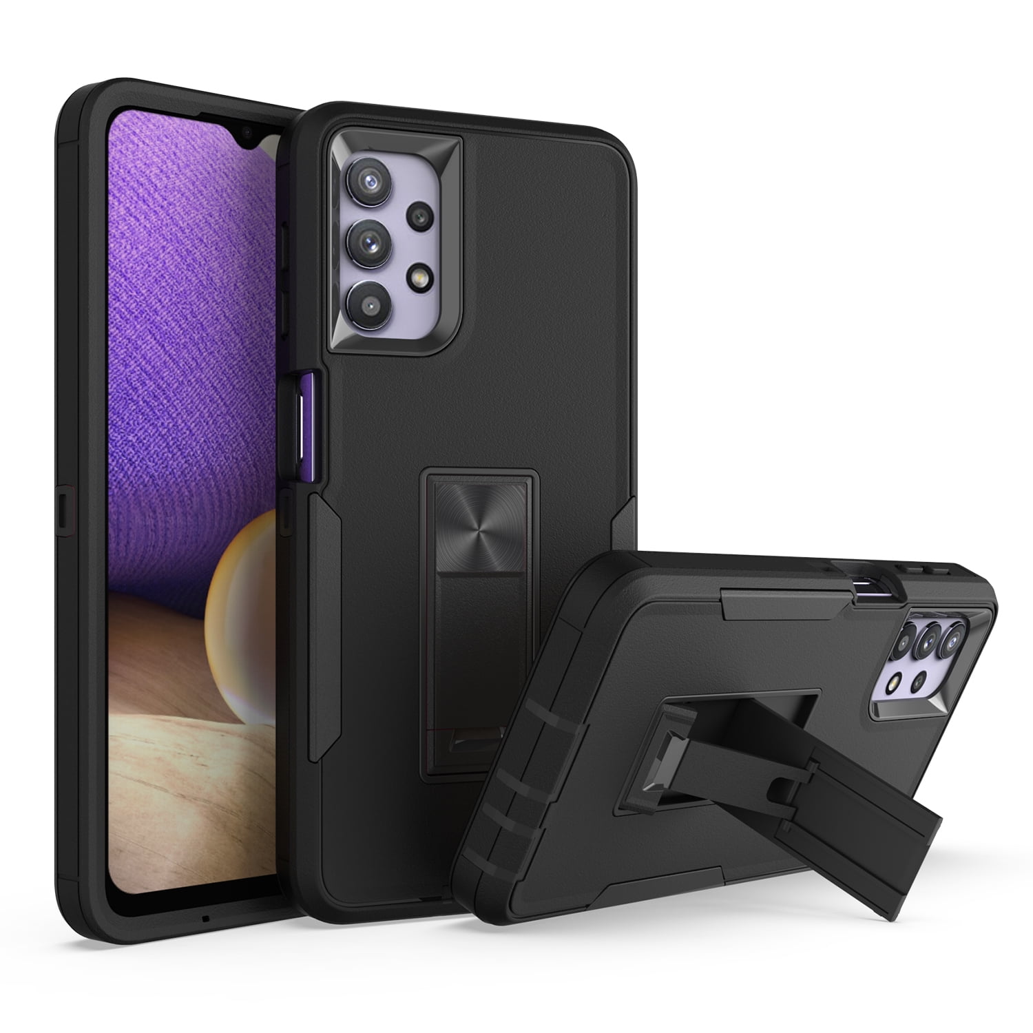 Amazon | SIMフリー au Galaxy A32 5G SCG08 [オーサムブルー