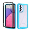 thumbnail image 1 of for Samsung Galaxy A32 5G Case, Luxury Dual Layer Shockproof Bumper Rugged Hybrid Heavy Duty Clear Drop Protective Durable Hybrid 2-layer Phone Case Cover for Galaxy A32 5G, Lightblue, 1 of 6