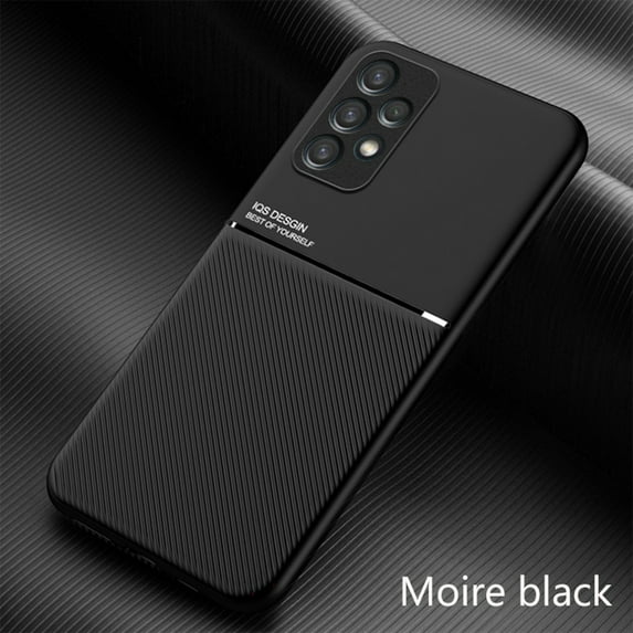 for Samsung Galaxy A32 5G Case, Luxury Ultra Slim with Magnetic Matte Dual Layer Shockproof Bumper Frame Drop Protection Hybrid Phone Case Cover for Samsung Galaxy A32 5G,Black