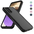 thumbnail image 1 of For Samsung Galaxy A32 5G Case ,Sturdy Phone Case for Galaxy A32 5G 6.5 inch ,Takfox Shockproof Protection Heavy Duty Armor Hard Plastic & Rubber Rugged Bumper 2-in-1 Case Cover,Black, 1 of 6