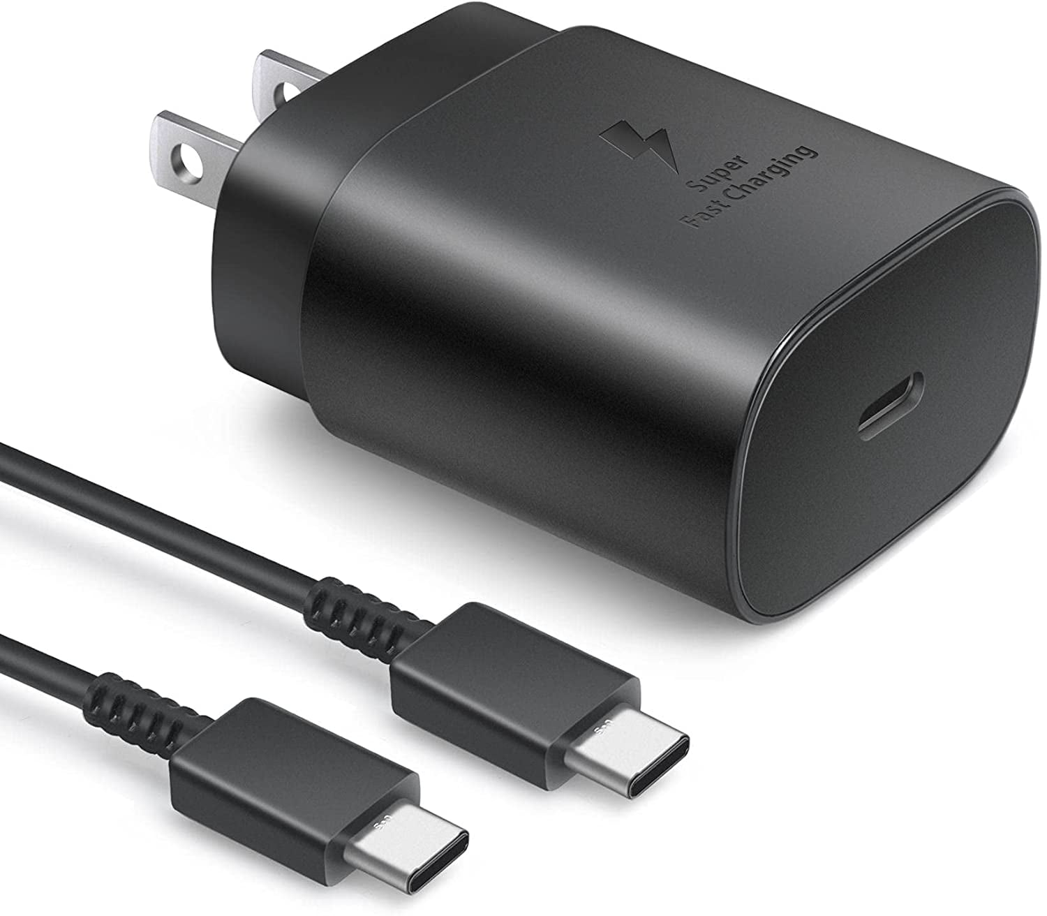 Chargeur rapide USB-C 30 W avec câble - USB-C Samsung, Chargeur Rapide  Samsung S22 /