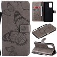 thumbnail image 1 of Samsung Galaxy A32 5G Wallet Case, Dteck Embossed Butterfly PU Leather Folio Flip Phone Case Stand Protective Cover with Credit Card Holder / Hand Strap for Samsung Galaxy A32 5G, Black, 1 of 6