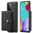 thumbnail image 1 of For Samsung Galaxy A32 Case 5G, Wallet with Detachable Magnetic Card Pockets,fit Car Mount, 2 in 1 Durable PU Leather Money Card Sleeve Kickstand Shockproof Protection Back Flip Cover - Black, 1 of 8