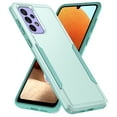 thumbnail image 1 of for Samsung Galaxy A33 5G Case, Phone Case Heavy Duty 2 in 1 Full Body Rugged Shockproof Hybrid Hard PC Soft TPU Bumper Drop Protective Girls Women Boy Men Covers for Galaxy A33 5G, Green, 1 of 6