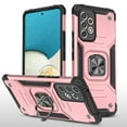 thumbnail image 1 of Samsung Galaxy A33 5G Case, Rosebono Hybrid Slim Colorful Armor Cover Case With Adjustable Integrated 360 Degree Rotating Ring Kickstand For Samsung Galaxy A33 5G (Rose Gold), 1 of 6