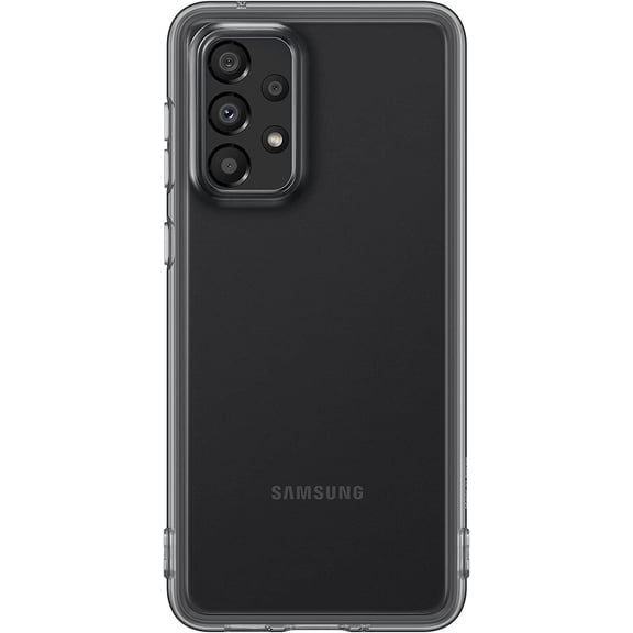 Samsung Galaxy A33 5G Soft Clear Cover Black - EF-QA336TBEGWW