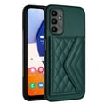 thumbnail image 1 of for Samsung Galaxy A34 5G Slim Case with Card Holders and Strap for Women, Samsung Galaxy A34 5G Phone Case Wallet PU Leather Kickstand RFID Blocking Flip Shockproof Wallet Case - Green, 1 of 11