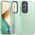 thumbnail image 1 of for Samsung Galaxy A35 5G Case Matte,[Frosted Translucent] Samsung A35 5G Case with [Tempered Glass Screen Protector][Silky Touch][12FT  Grade] Galaxy A35 5G Phone Case (Green), 1 of 11