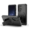 thumbnail image 1 of for Samsung Galaxy A35 6.6-inch Case [Compatible with MagSafe] Built in Invisible Stand, Military Grade Shockproof Soft TPU Protective Cover Case,Black,For Galaxy A35, 1 of 8