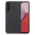 thumbnail image 1 of for Samsung Galaxy A35 Case, Carbon Fiber Leather Slim Protective Cover, Full Protection Strong Impact Resistance Smartphone Protection for Samsung Galaxy A35, Black, 1 of 10
