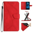 thumbnail image 1 of for Samsung Galaxy A35 Case, Wallet Card Holder PU Leather Stand Flip Cases Wrist Strap Magnetic Closure Shockproof Protective Cover for Samsung Galaxy A35, Red, 1 of 9