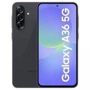 Samsung Galaxy A36 5G AI, 256GB+8GB RAM, Android Smartphone, International Version, Unlocked - Awesome Black