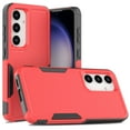 thumbnail image 1 of For Samsung Galaxy A36 5G Case, Military Grade Shockproof Anti-Slip Bumper Hybrid TPU PC Back Cover Drop Protection Phone Cover for Samsung Galaxy A36 5G, Red, 1 of 4