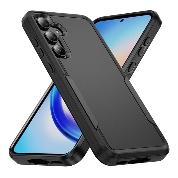 For Samsung Galaxy A36 5G Case, Samsung Galaxy A36 5G Case Dual Layer Hard PC Soft TPU Bumper Full Body Shockproof Strong and Durable Phone Case for Samsung Galaxy A36 5G,Dropproof,Dust-Proof,C
