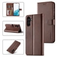 thumbnail image 1 of for Samsung Galaxy A36 5G Flip Wallet Case, Classic Card Slots Kickstand Strong Magnetic Premium PU Leather Drop Protective Shockproof Phone Case for Samsung Galaxy A36 5G, Brown, 1 of 8