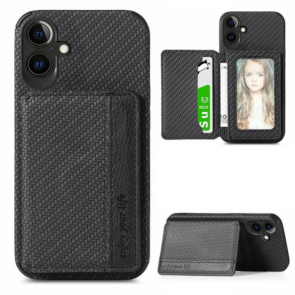 for Samsung Galaxy A36 5G Wallet Case, Built-in Card Holder, RFID Blocking, PU Leather Kickstand, Back Flip Magnetic Closure, Durable Shockproof Magnetic Car Phone Cover for Women and Men,Black