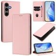 thumbnail image 1 of for Samsung Galaxy A36 5G Wallet Case with RFID Blocking Card Slots, Fashion PU Leather Flip Kickstand Magnetic Phone Cover Women Men, Support Wireless Charging, Full Body Protection - Pink, 1 of 11