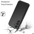 thumbnail image 1 of For Samsung Galaxy A36 Slim Tough Shockproof Hybrid with Dual Layer Hard PC + TPU Protection, Armor for Strong Drop & Impact Resistance Cover, XPM Phone Case [Black], 1 of 12