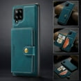 thumbnail image 1 of For Samsung Galaxy A42 Case 5G, Wallet with Detachable Magnetic Card Pockets,fit Car Mount, 2 in 1 Durable PU Leather Money Card Sleeve Kickstand Shockproof Protection Back Flip Cover - Blue, 1 of 8