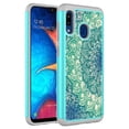 thumbnail image 1 of Samsung Galaxy A50 Case, KAESAR Hybrid Dual Layer Graphic PU Leather Colorful TPU Fashion Protective Cover Armor Case for Samsung Galaxy A50 (Green Mandala), 1 of 4