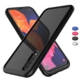 thumbnail image 1 of Samsung Galaxy A50 Case, Takfox Galaxy A50 Cover with [Tempered Glass Screen Protector] Shockproof Plastic TPU Slim Crystal Clear Hard Case Transparent Full Body Sturdy Bumper Phone Case - Black, 1 of 7