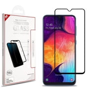 Samsung Galaxy A50 Glass Screen Protector [Edge to Edge Coverage] FULL Protection Durable Tempered Glass [Full Coverage] Clear Screen Protector 9H Hardness fit Most Cases for Samsung Galaxy A50