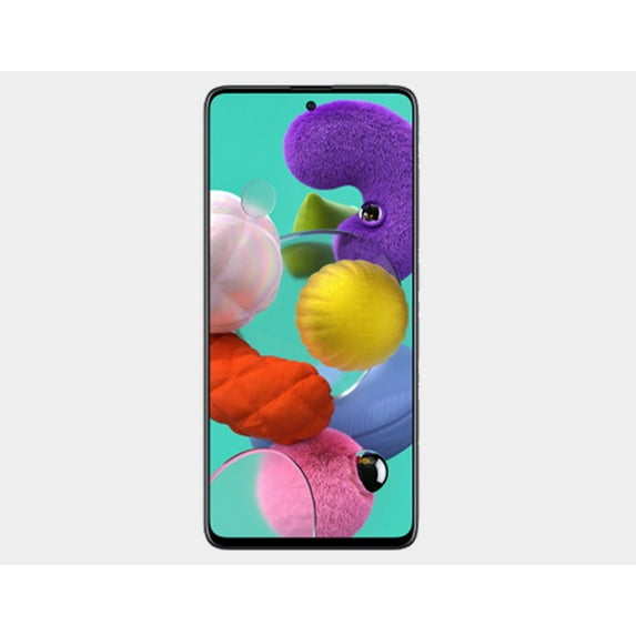 Samsung Galaxy A51 128GB Smartphone, Prism Crush White