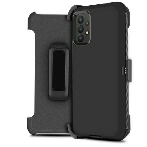 for Samsung Galaxy A51 5G (NOT FIT A51 4G) Phone Case Dual Layer Full-Body Rugged Clear Back Case Drop Resistant Shockproof Case with Built In Screen Protector