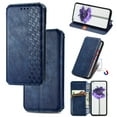 thumbnail image 1 of for Samsung Galaxy A51 5G Wallet Case, Men's Retro Premium Business PU Leather Classic Magnetic Closure Flip Case with Card Holder [RFID Blocking] Folio Kickstand Shockproof Phone Cover,Blue, 1 of 7
