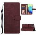 thumbnail image 1 of for Samsung Galaxy A51 5G Wallet Case, Premium Leather Flip Wallet Case with Strap,Card Slots Magnetic Closure Folio Full Protection Phone Case For Samsung Galaxy A51 5G,Winered, 1 of 8