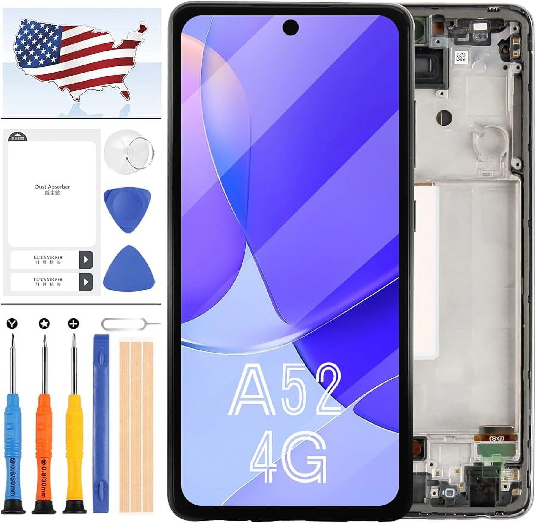 Picture of for Samsung Galaxy A52 4G SM-A525 6.5 inch Screen Replacement SM-A525F ...