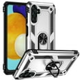 thumbnail image 1 of For Samsung Galaxy A52 5G Case ,Heavy Duty Shockproof Body Phone Cover Built in Metal Rotated Magnetic Ring Holder Kickstand,Dustproof,Anti-Scratch,Dual Layer Military-Grade Drop protection,Silver, 1 of 7