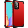 thumbnail image 1 of Samsung Galaxy A52 5G Case, Galaxy A52 Case, [NOT for A51] Allytech Dual Layers Wireless Charging Support Shockproof Anti-scratch Bumper Case Cover for Samsung Galaxy A52 5G, Red, 1 of 1
