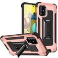 thumbnail image 1 of Samsung Galaxy A52 Case, Rosebono Hybrid Slim Colorful Armor Shockproof Impact Resistant Protective Cover Case With Kickstand For Samsung Galaxy A52 4G and 5G Version (Rose Gold), 1 of 5