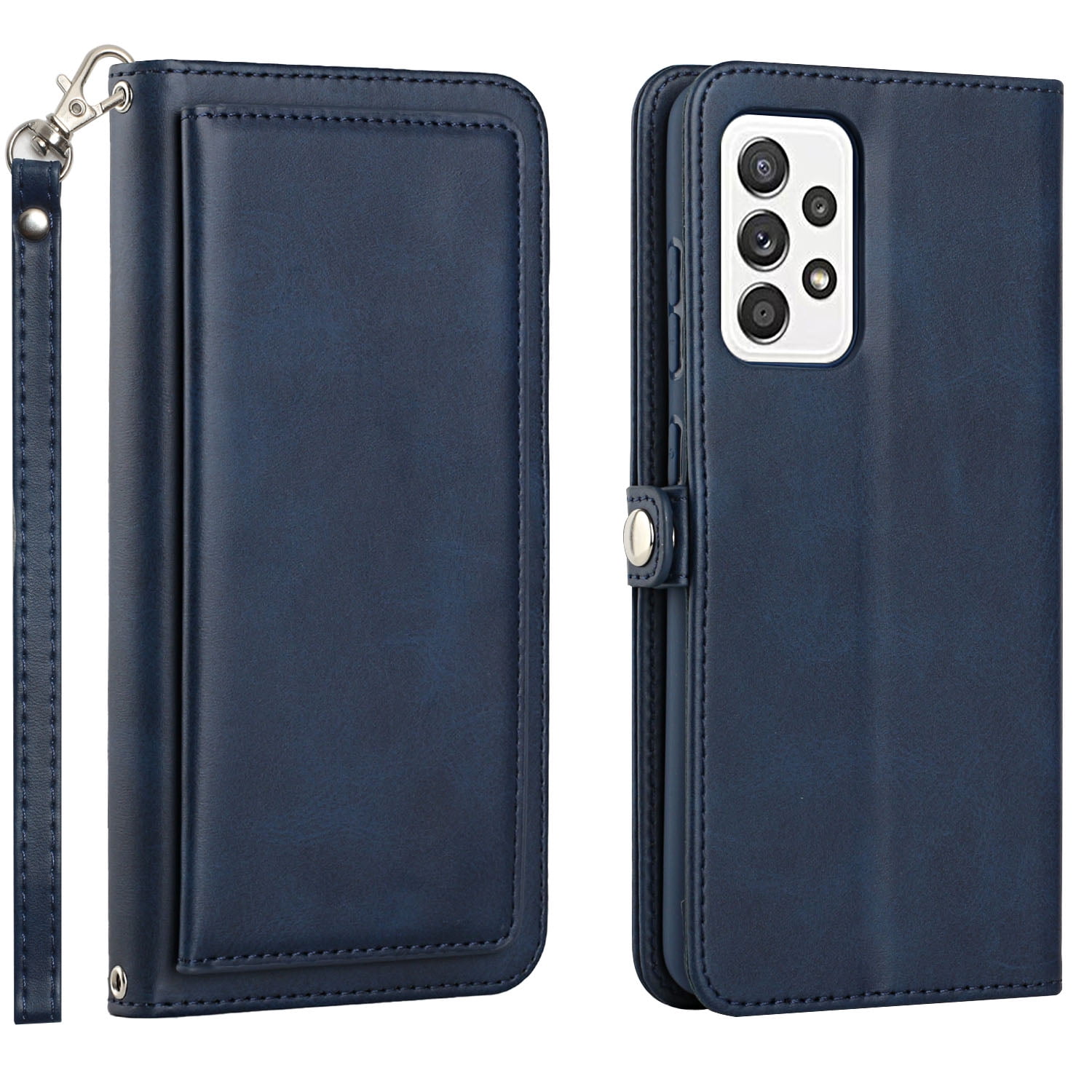 Kasus HP Samsung Galaxy A52 dengan stand dan dompet