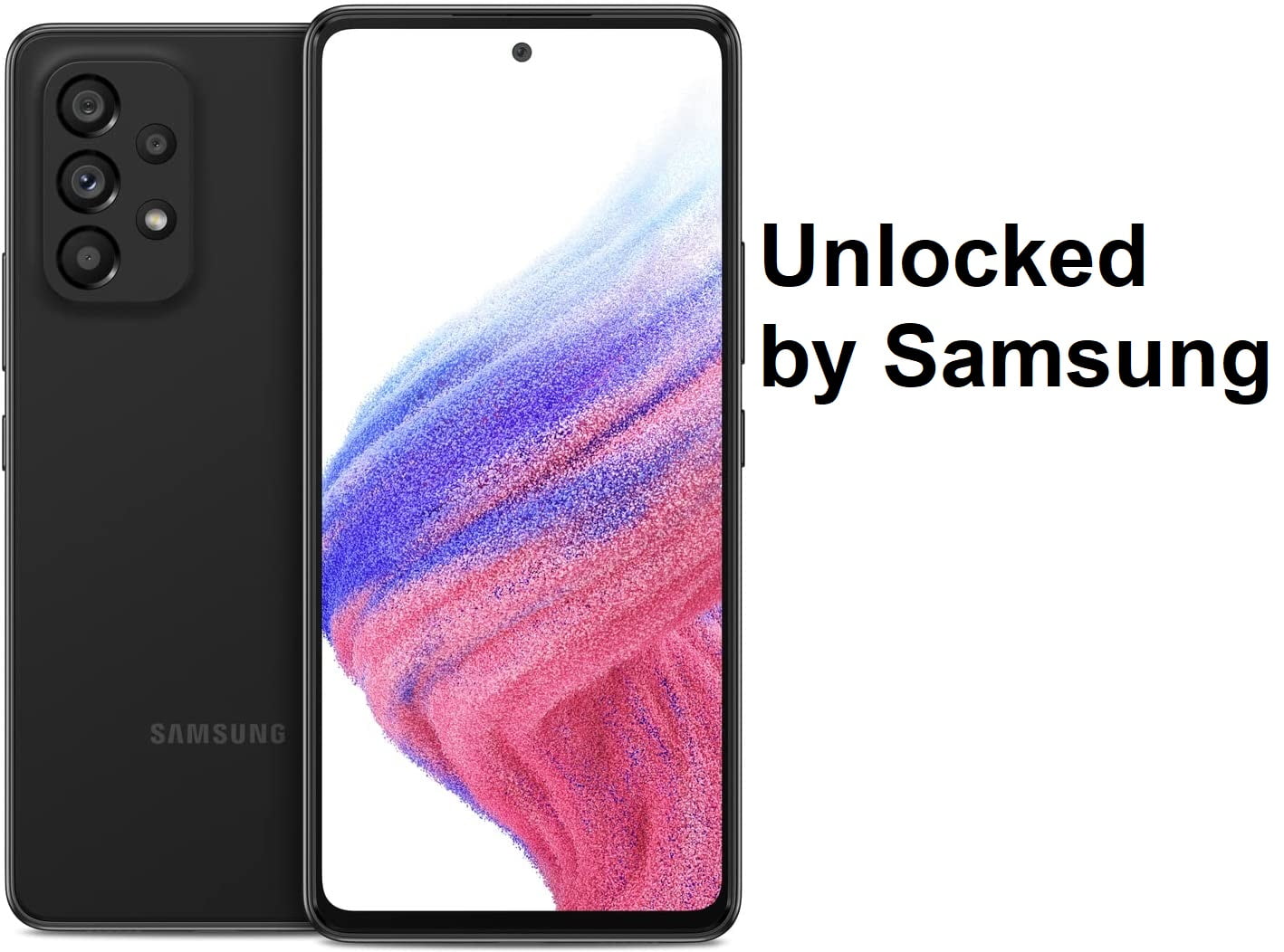 Samsung Galaxy A53 5G A536U 128GB GSM/CDMA Unlocked Android Smartphone (USA  Variant) - Awesome Black
