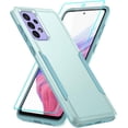 thumbnail image 1 of Samsung Galaxy A53 5G Case, Full Body Protection Durable Rubber Cover with Screen Protector, Mint, 1 of 12