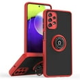 thumbnail image 1 of for Samsung Galaxy A53 5G Case, Protective Matte Back Case Magnetic For Car Mount with 360° Rotatable Ring Holder Kickstand Shockproof Protective Cover For Samsung Galaxy A53 5G,
Red, 1 of 7