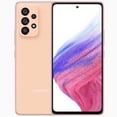 thumbnail image 1 of Samsung Galaxy A53 (5G) STANDARD EDITION Dual-SIM 256GB ROM + 6GB RAM (Only GSM | No CDMA) Factory Unlocked 5G Smartphone (Awesome Peach) - International Version, 1 of 3