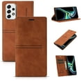 thumbnail image 1 of for Samsung Galaxy A53 5G Wallet Case, Magnetic PU Leather Flip Folio Wallet Case with Card Holder Slot Kickstand Slim Protective Phone Cover for Samsung Galaxy A53 (Brown), 1 of 7