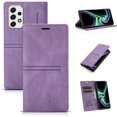 thumbnail image 1 of for Samsung Galaxy A53 5G Wallet Case, Magnetic PU Leather Flip Folio Wallet Case with Card Holder Slot Kickstand Slim Protective Phone Cover for Samsung Galaxy A53 (Purple), 1 of 14